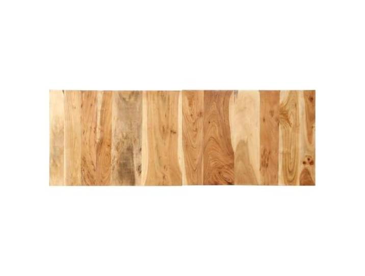 Makastle Kopfteil Massives Akazienholz 140x50 cm Braun Wandmontage möglich