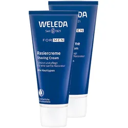 2er-Pack Weleda For Men Rasiercreme