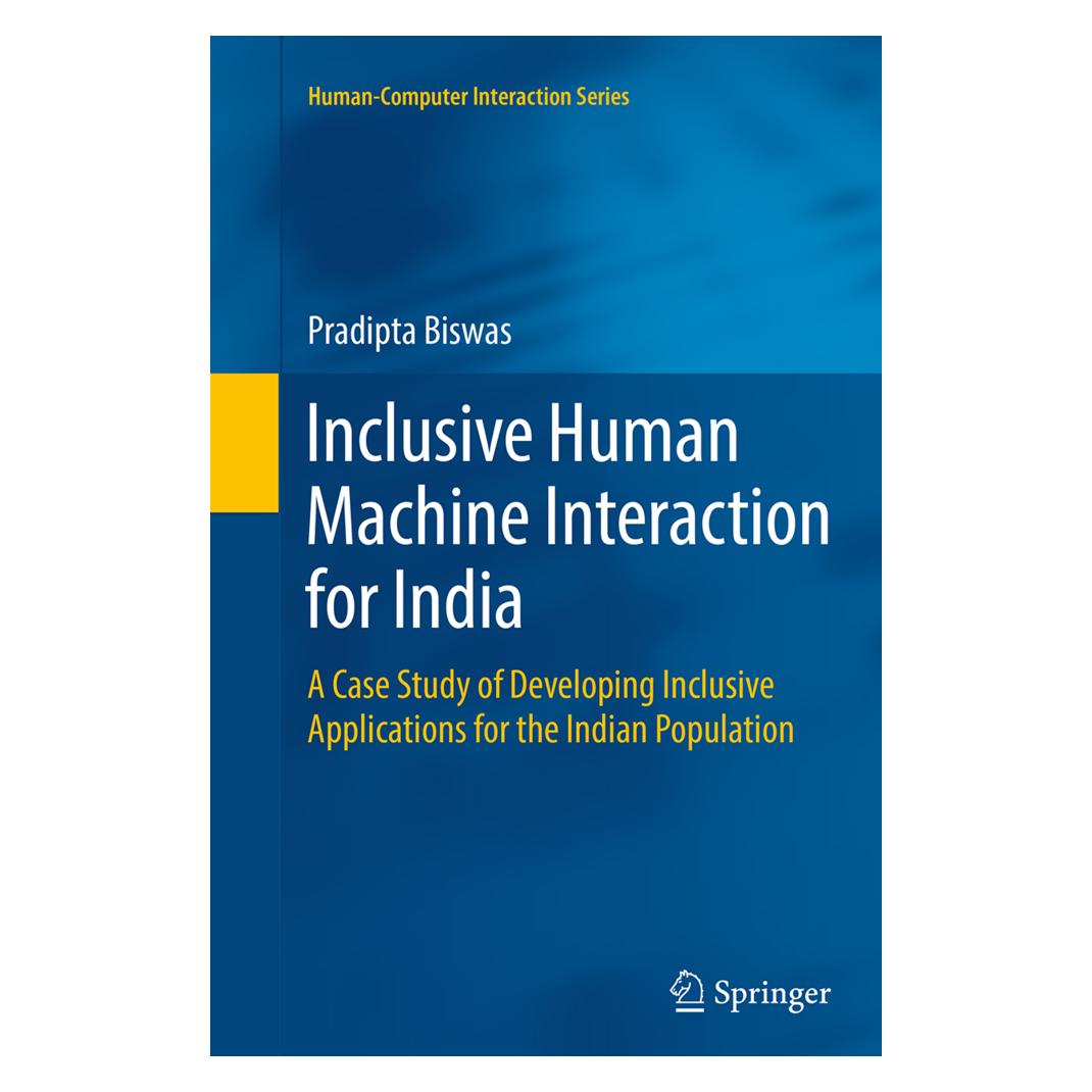 Springer Inclusive Human Machine Interaction for India (Englisch, Softcover, Pradipta Biswas) (55846631)