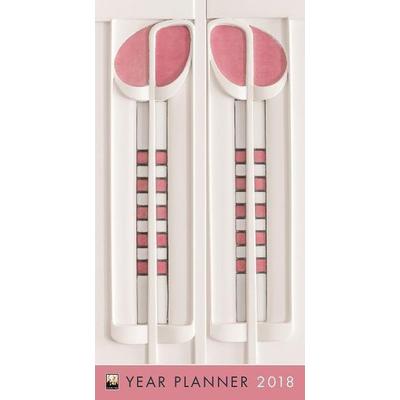 Charles Rennie Mackintosh (Planner 2018), Gebundene Ausgabe von , Flame Tree Publishing, 978-1-78664-434-3
