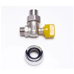 Bosch Hausgeräte, Ventil, BOSCH Installationszubehör Nr. 440/12 Gashahn R 3/4 mit TAE, Eckform