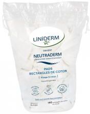 Neutraderm Pads Rectangles de Coton 180 Unités - Paquet 180 cotons