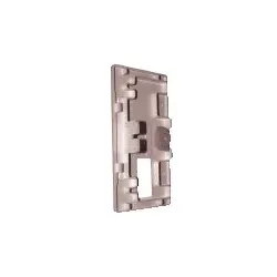 Endstück zu Brüstungskanal 130 mm - lichtgrau