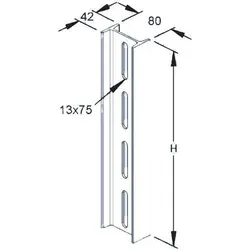 Rico H-Stiel I80 16A1-600