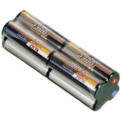 Reely Modellbau-Akkupack (NiMh) 9.6 V 2300 mAh Zellen-Zahl: 8 Mignon (AA) Mignon (AA) Block Mit Lötfahne RE-7853238