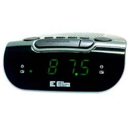 Elta, Wecker, Uhr mit Radio ZEBU 06PLL grau