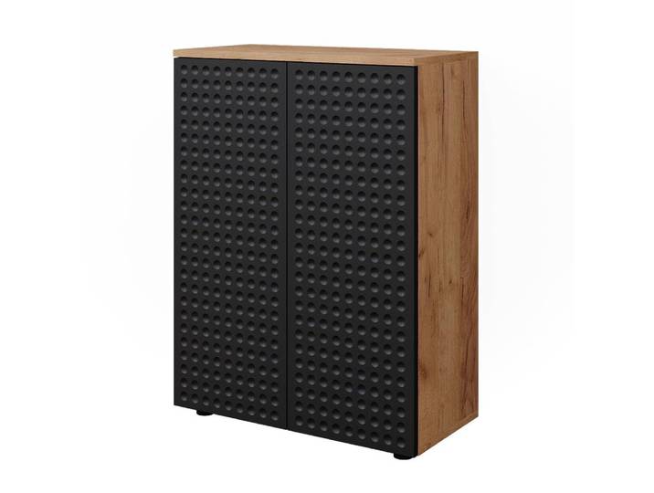 Armoire midisch force dor chêne/vert 60x81cm