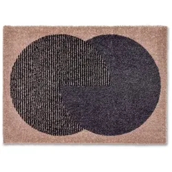 SCHÖNER WOHNEN-Kollektion Fußmatte Manhattan 67 x 100 cm Polyamid Grau Anthrazit
