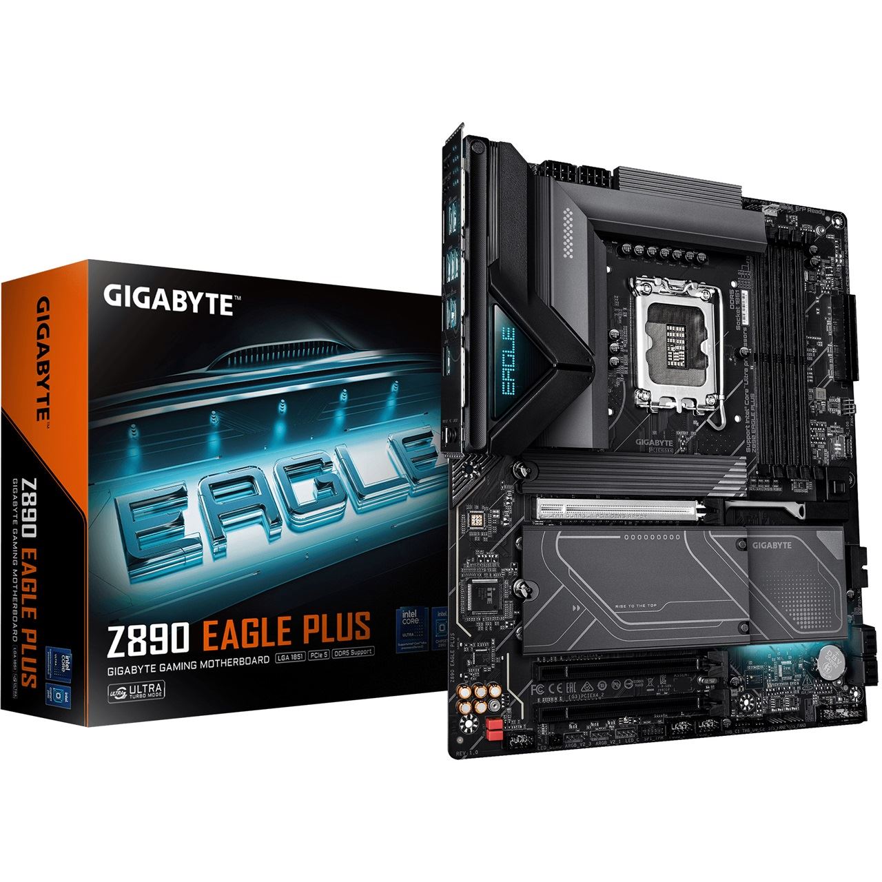 Gigabyte Z890 EAGLE PLUS ATX / Intel 1851 / Z890 / 4xDDR5 / 4x SATA, 4x M.2