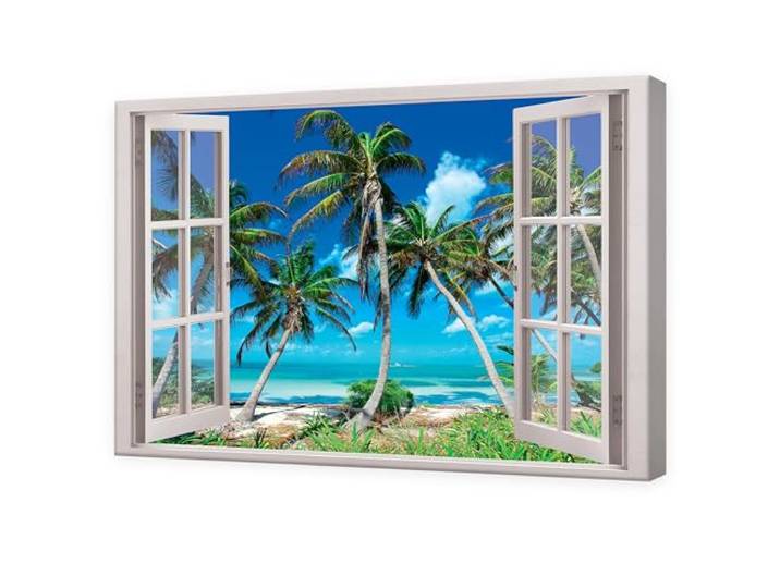 WallArena Leinwand Bilder 120x80 cm