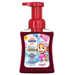 Seife Sagrotan Schaumseife Erdbeere Paw Patrol 250 ml Sanfter Schaum mit Erdbeerduft reinigt Hände gründlich