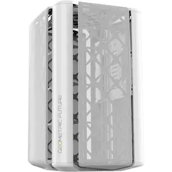 Geometric Future M2 THE ARK Gehäuse, Mesh - weiss (mATX, Mini-ITX), PC Gehäuse, Weiss