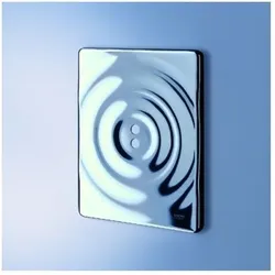Grohe Abdeckplatte 42193 42193000 ohne Tectron-Electronik chrom