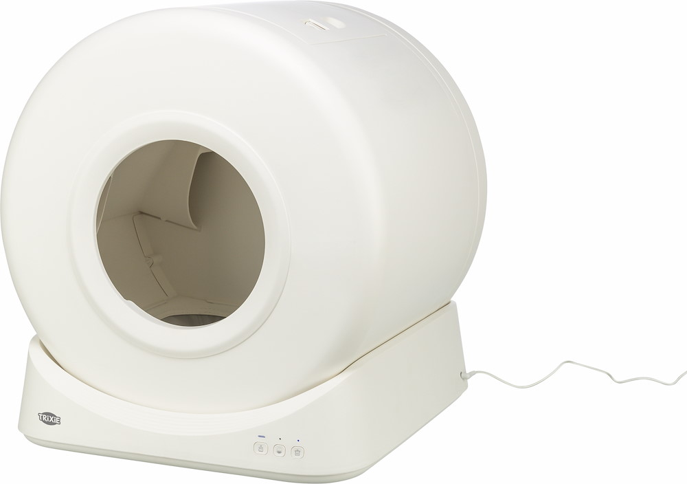 TRIXIEHEIMTIERBEDARF Smarte Katzentoilette Kunst- stoff 51 x 56 x 54 cm, weiß 16976207