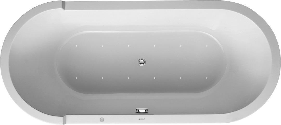 Oval-Whirlwanne STARCK 170 l 180x80 we 2 RS Combi-System P Combi-System P