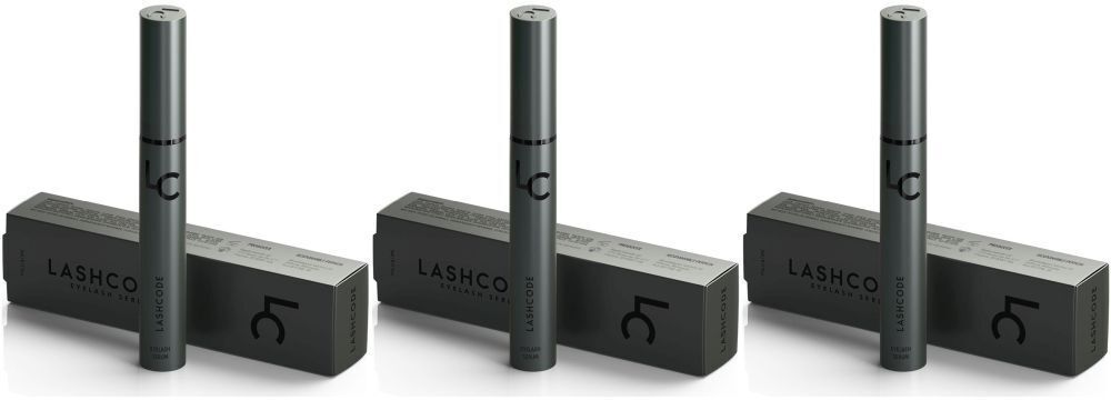 Lashcode Eyelash Serum x3 3x5 ml Mascara