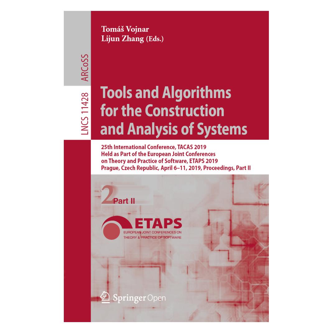 Springer Tools and Algorithms for the Construction and Analysis of Systems (Englisch, Softcover, Lijun Zhang, Tomás Vojnar) (56058872)
