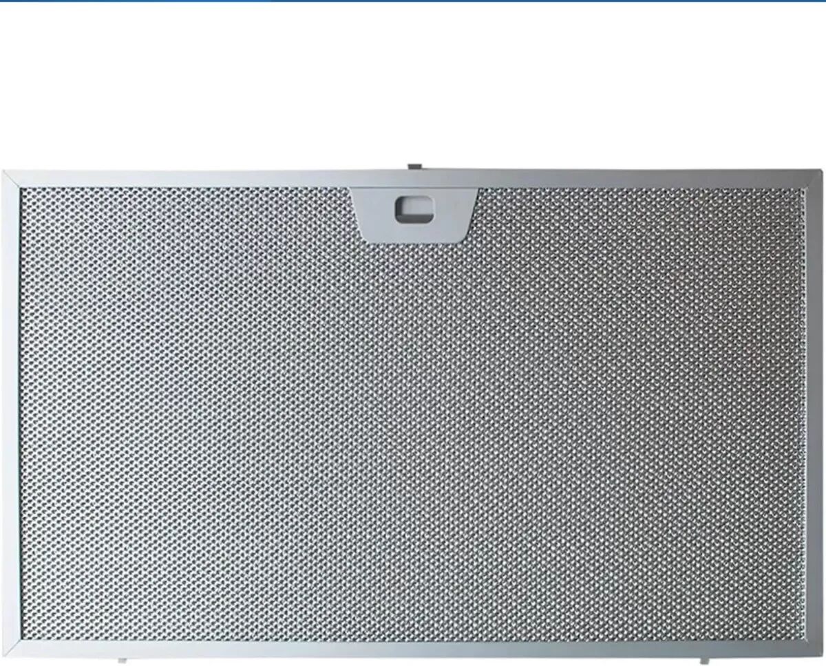 INF Pack de 2 Filtres Hotte - Aluminium + Charbon Actif, Argent, Extraction Supérieure, compatible avec 00744829