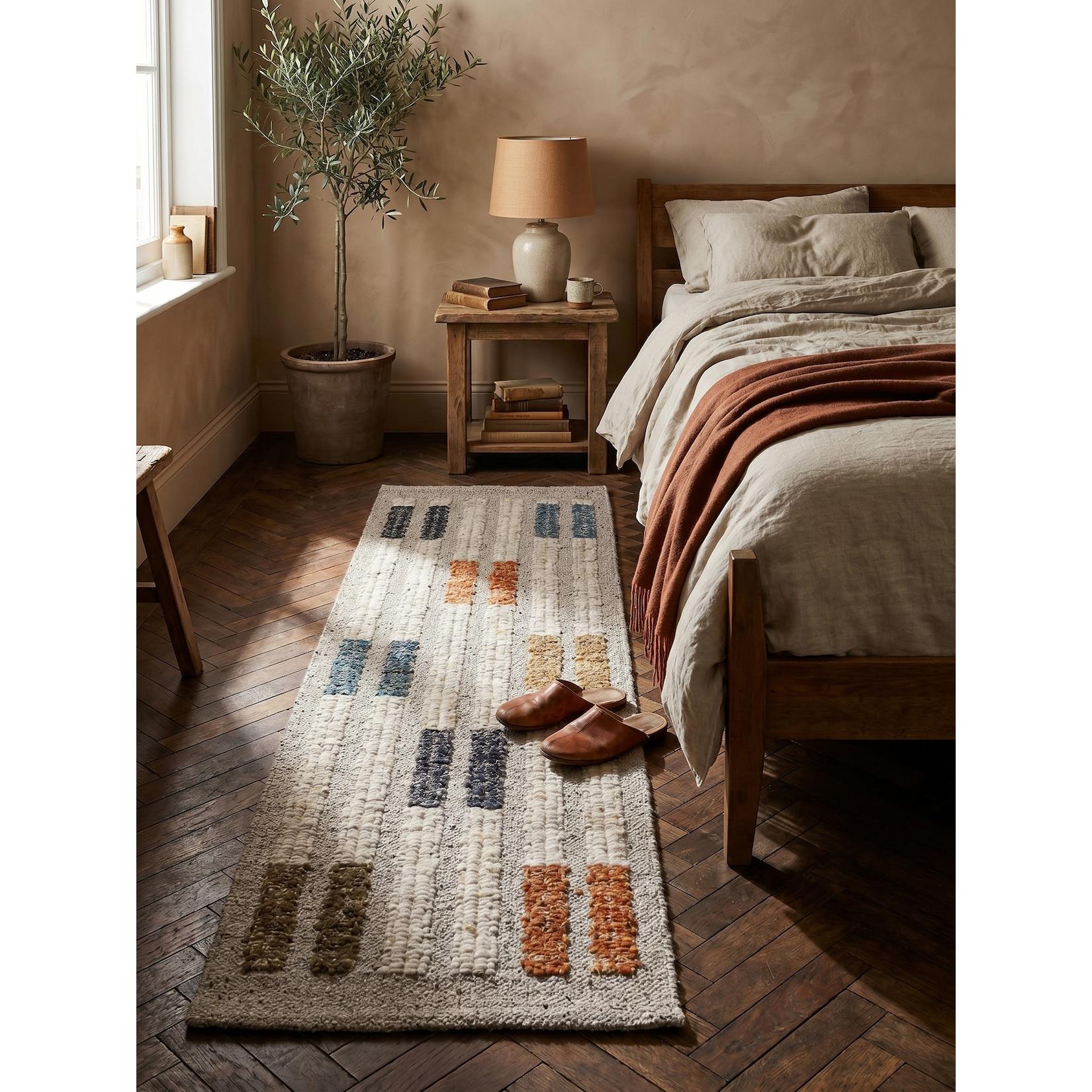 Läufer geometrisch Bunt 80 x 300 cm - ALDER Kadima Design