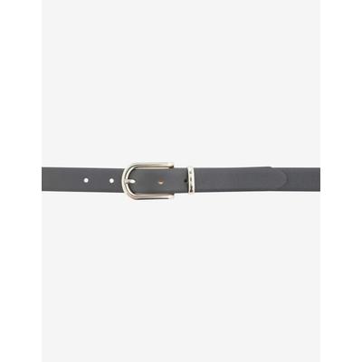 Ledergürtel BRAX "Style DAMENGÜRTEL", Damen, Gr. 80, blau (navy), Leder, Gürtel Ledergürtel, Gürtel aus hochwertigem Leder