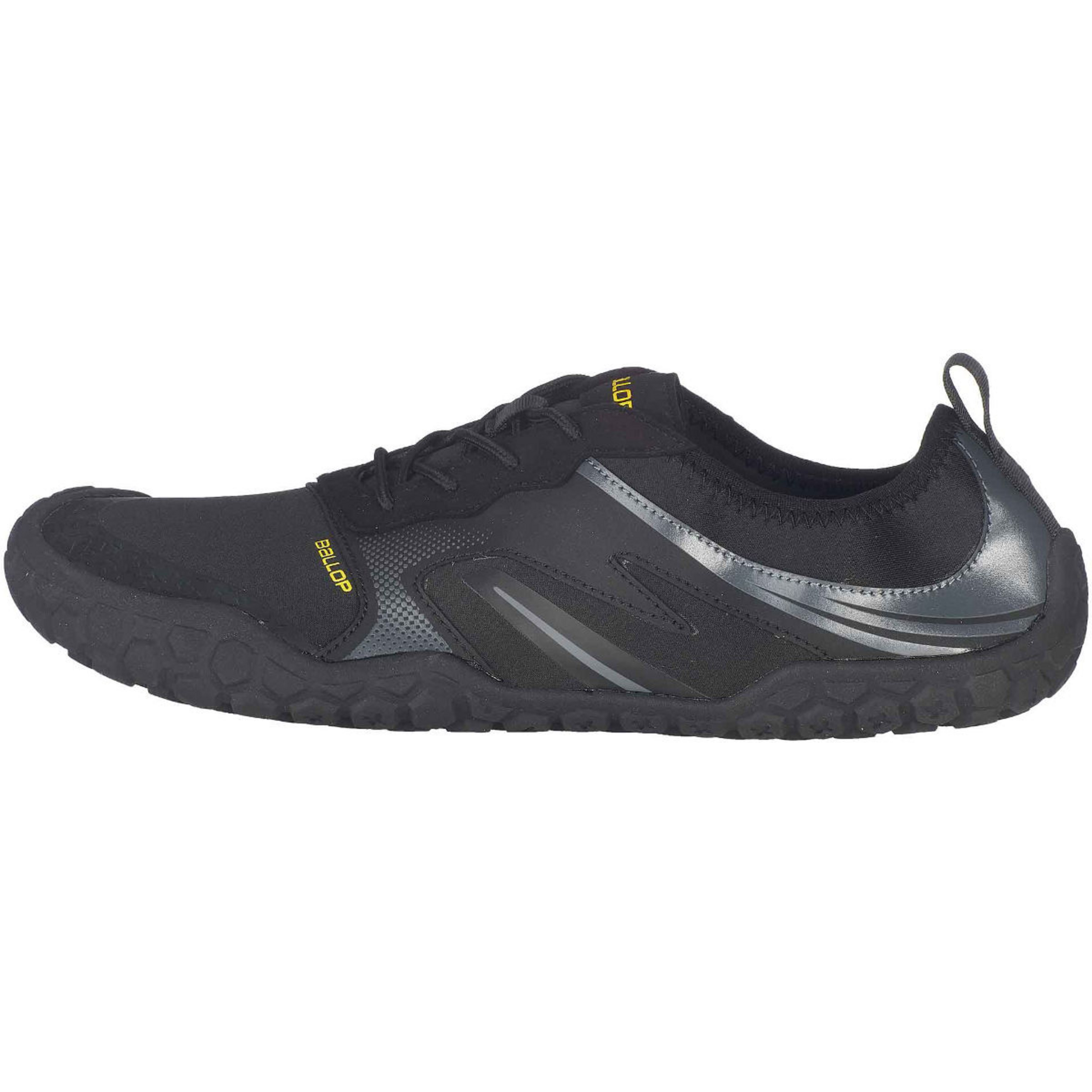 Ballop Serengeti Barfußschuhe schwarz Größe 39 Trailrunning | Nordic Walking Schnell trocknend