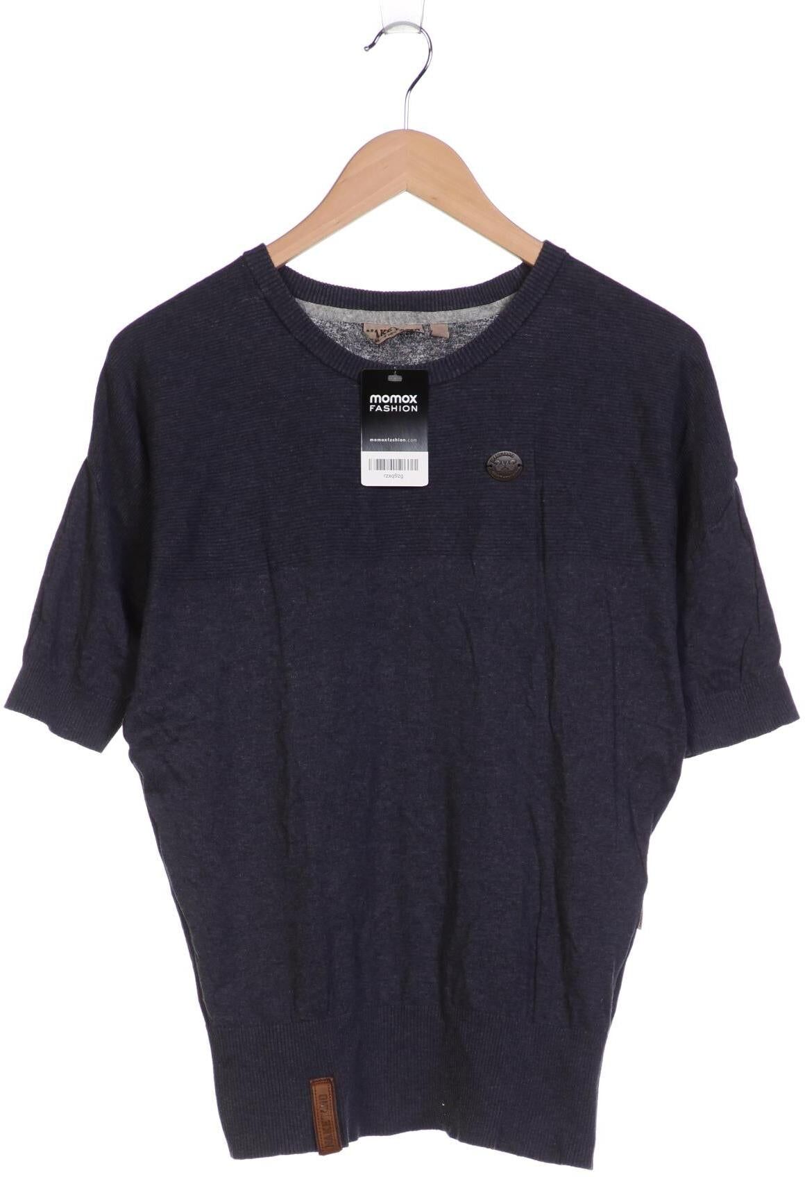 Naketano Damen Pullover, Marineblau, Gr. XS, Baumwolle - Second Hand