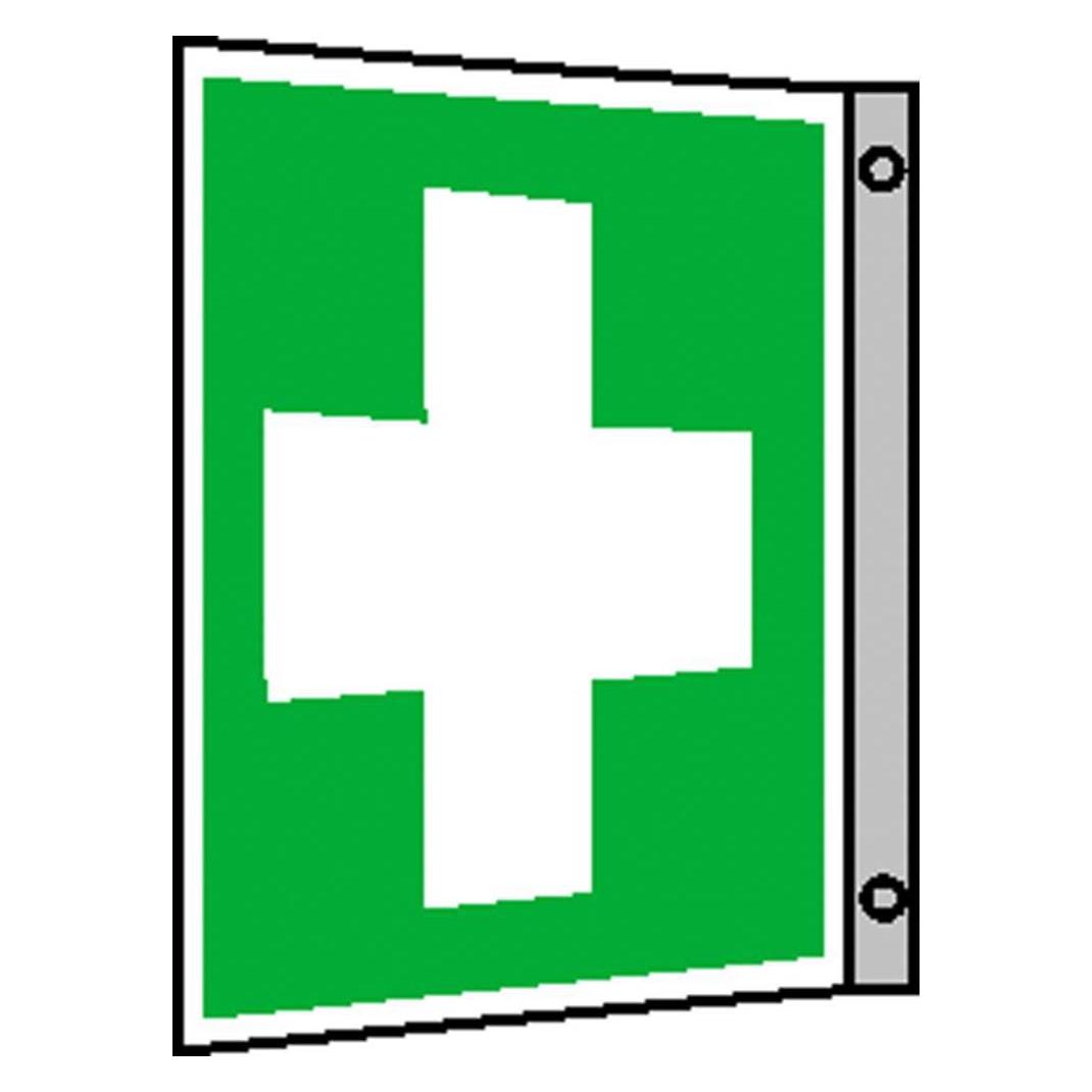 SafetyMarking ErsteHilfeSchild Fahne Erste Hilfe 2.2x (15.9212)