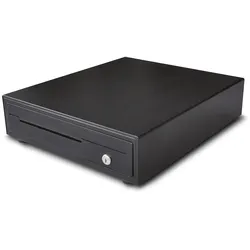 CAS kompakte Profi Kassenschublade, CDR-E35, USB-Anschluss, schwarz, 350 x 405 x 90 mm