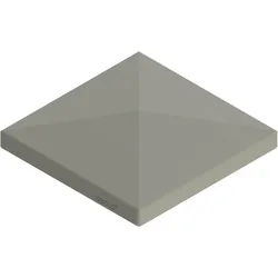 OSMO Pfostenkappe Dach Grau Typ D 10x10