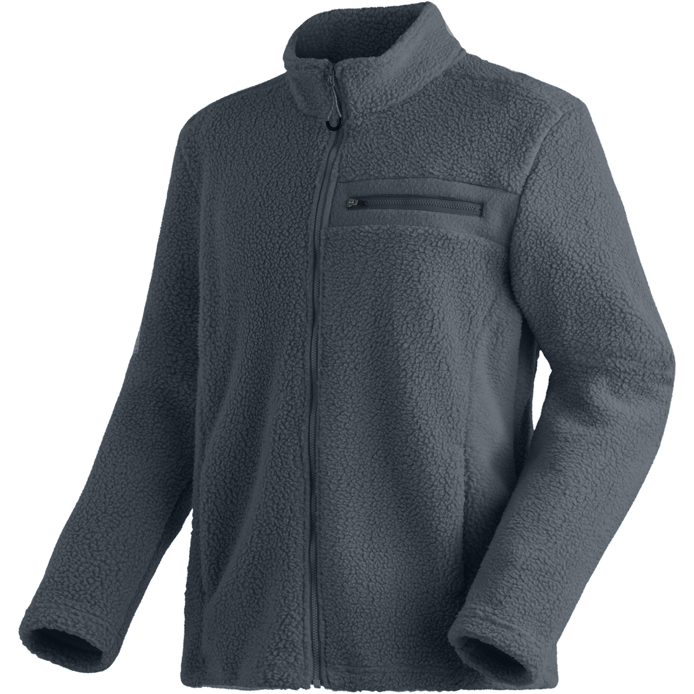 Maier Sports Racka Herren Fleecejacke grau Größe XXL Trekking Schnell trocknend