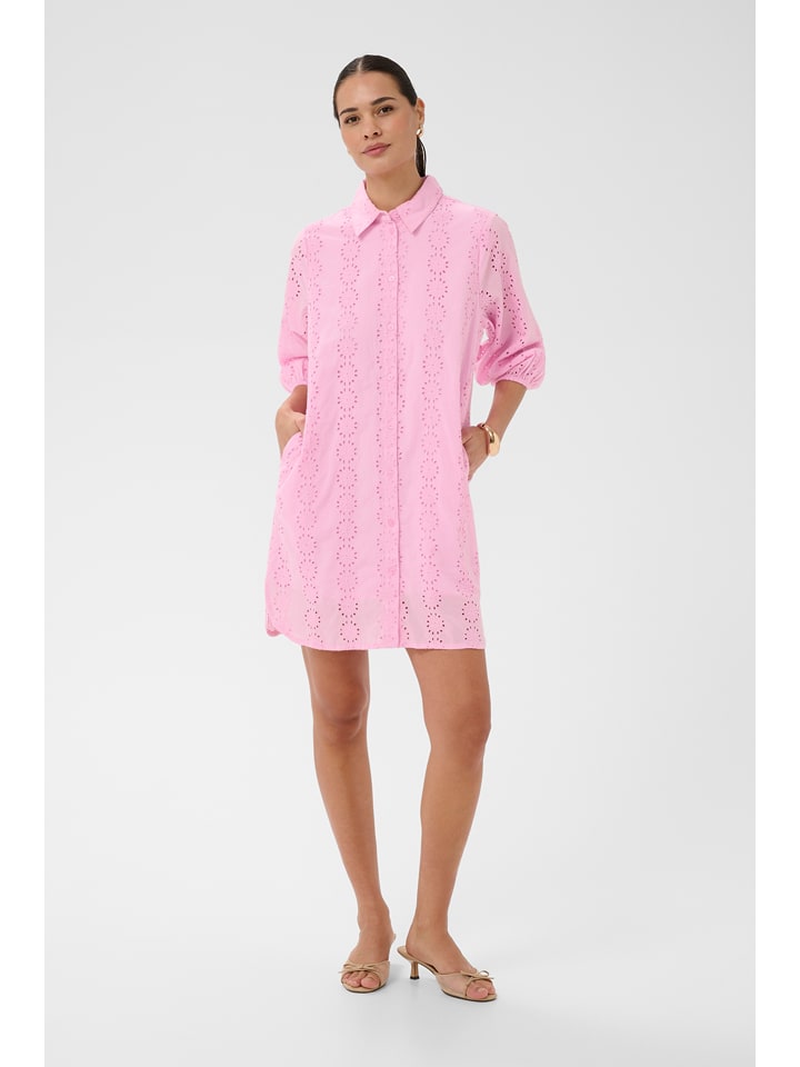 Kaffe Kleid in Rosa - 40