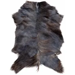 ZIEGENFELL Naturfell weich geruchsneutral Schnäppchen Braun ca. 100 cm