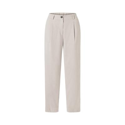 Stoffhose MAERZ MUENCHEN "Maerz Muenchen 181200 Freizeithose Damen Bekleidung", Damen, Gr. 38, EURO-Größen, beige, 100% Baumwolle, normal, Hosen Stoffhose