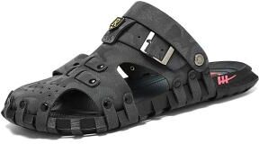 LightInthebox Men's Comfortable Slip-On Beach Sandals, Ideal for Relaxing Beach Vacations