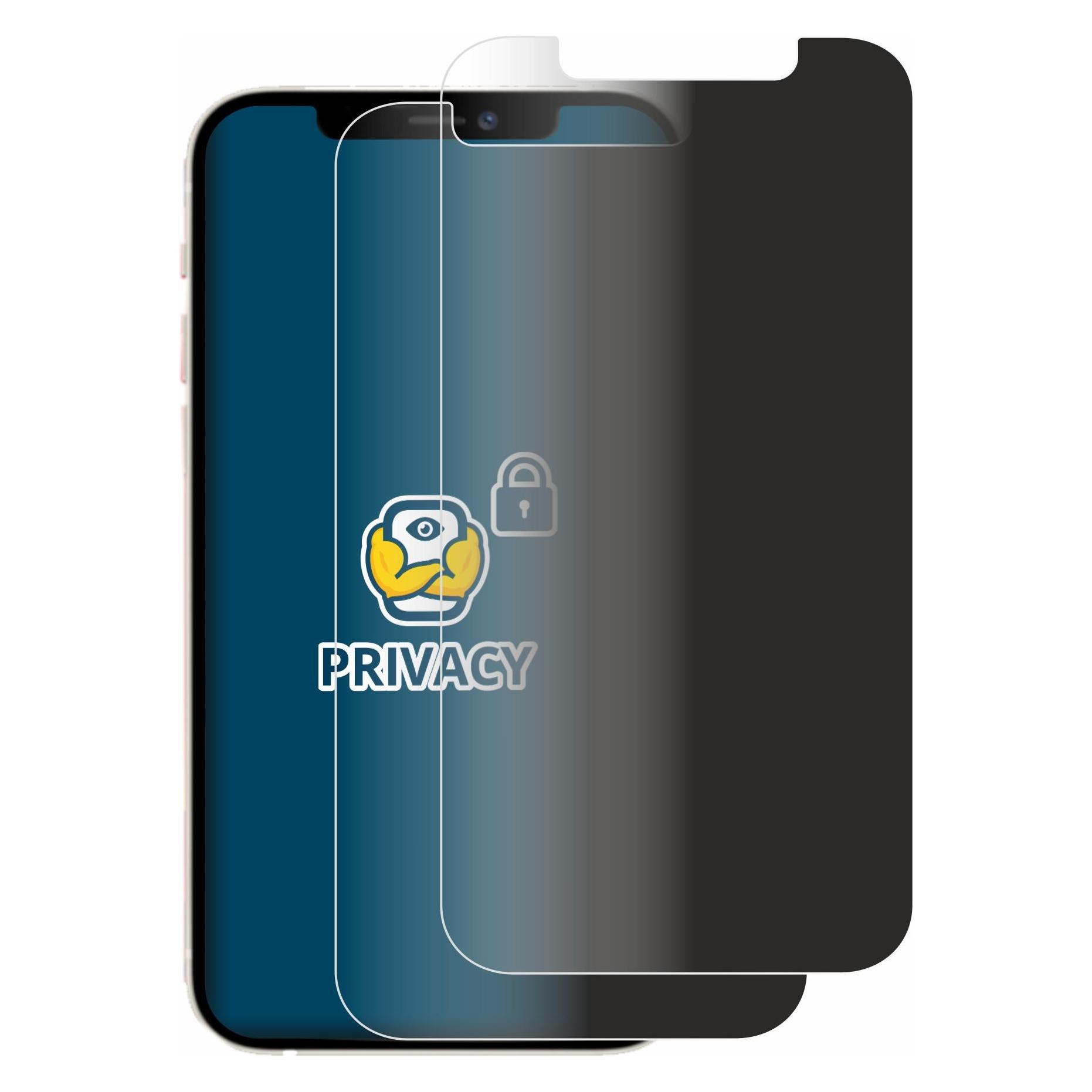 Brotect Sichtschutzfolie Anti-Spy Privacy Folie Blaulicht-Schutz (Apple iPhone 12) (4338780)