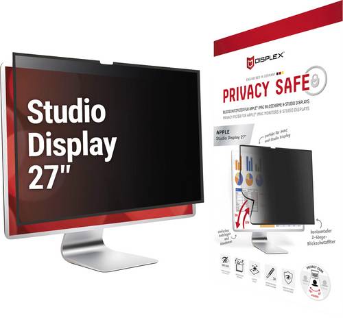DISPLEX Displayschutzglas mit Blickschutz Apple Studio Display 27" 1 St. 02091