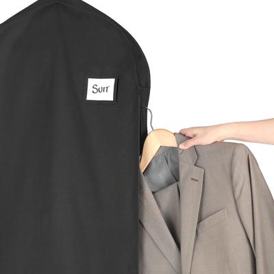 Whitmor Deluxe Suit Bag-Black