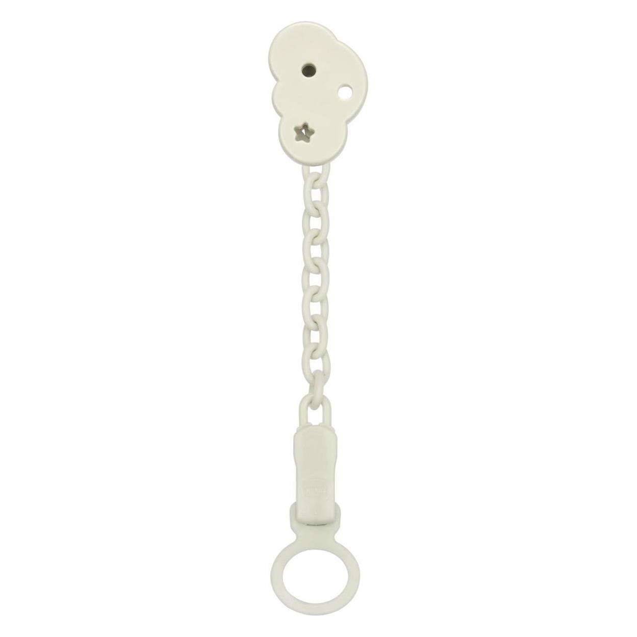 Chicco ALL YOU CAN CLIP - Sauger-Clip mit Kette, CLOUD - 0m+ (00004084310000)