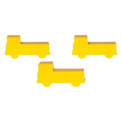 Halmakegel.com LKW - 45x22x12mm - gelb 255999