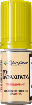 Cyber Flavour Pescanera Aroma Concentrato 10ml Uva Pesca Ghiaccio