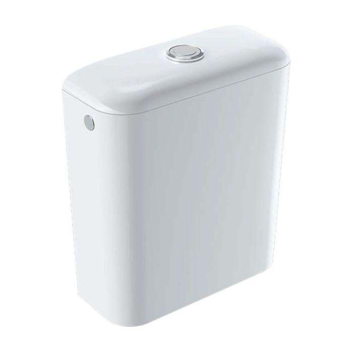 Geberit iCon Keramik-Spülkasten 229420000 Wasseranschluss seitlich, 2-Mengen-Spülung, weiß