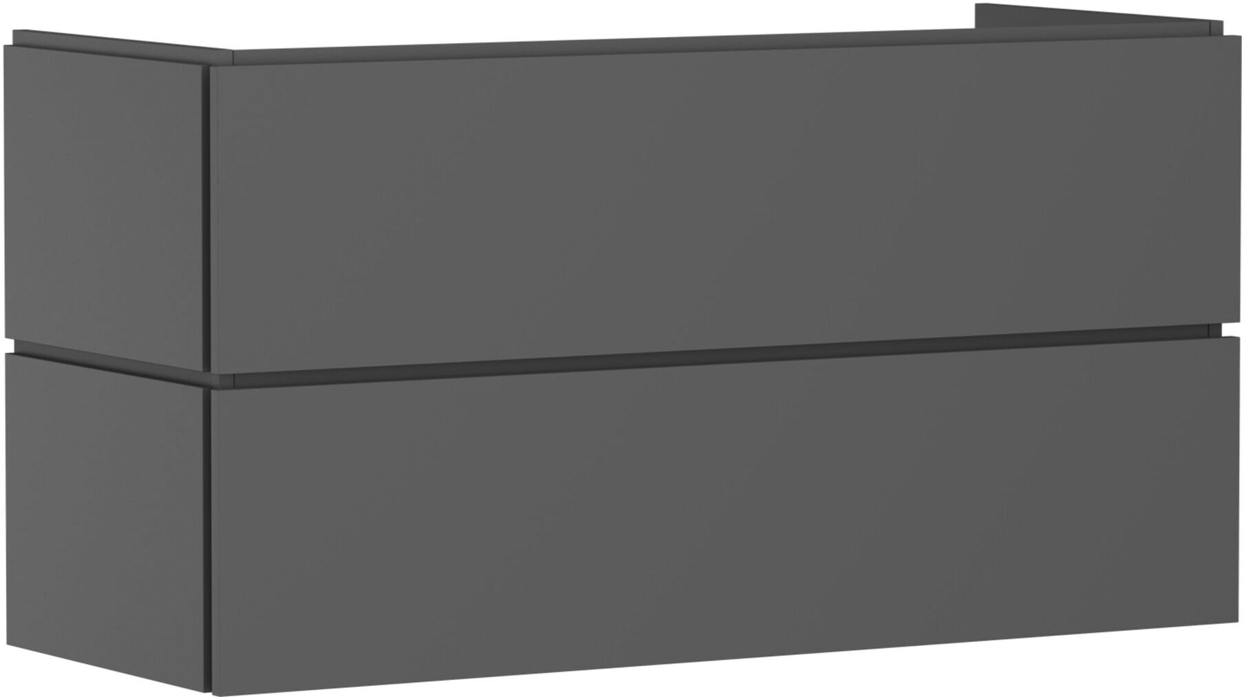 Hansgrohe Waschtischunterschrank Xilesa E 1180x470mm, 2 SBK PushO., schiefergr ma (54298760)