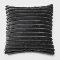 Kissen CORD (BT 50x50 cm) - grau - BT 50x50 cm