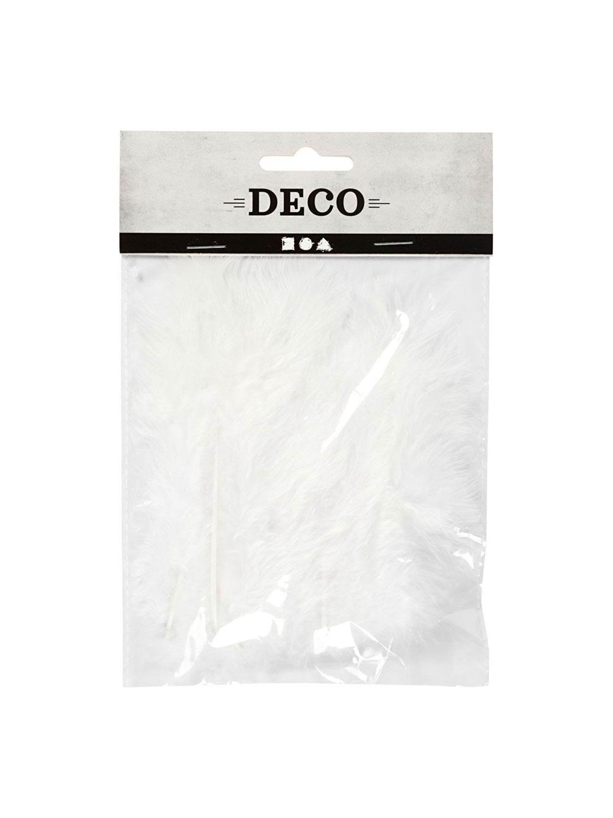 Creativ Company - Down White 5-12 cm 15 pcs.