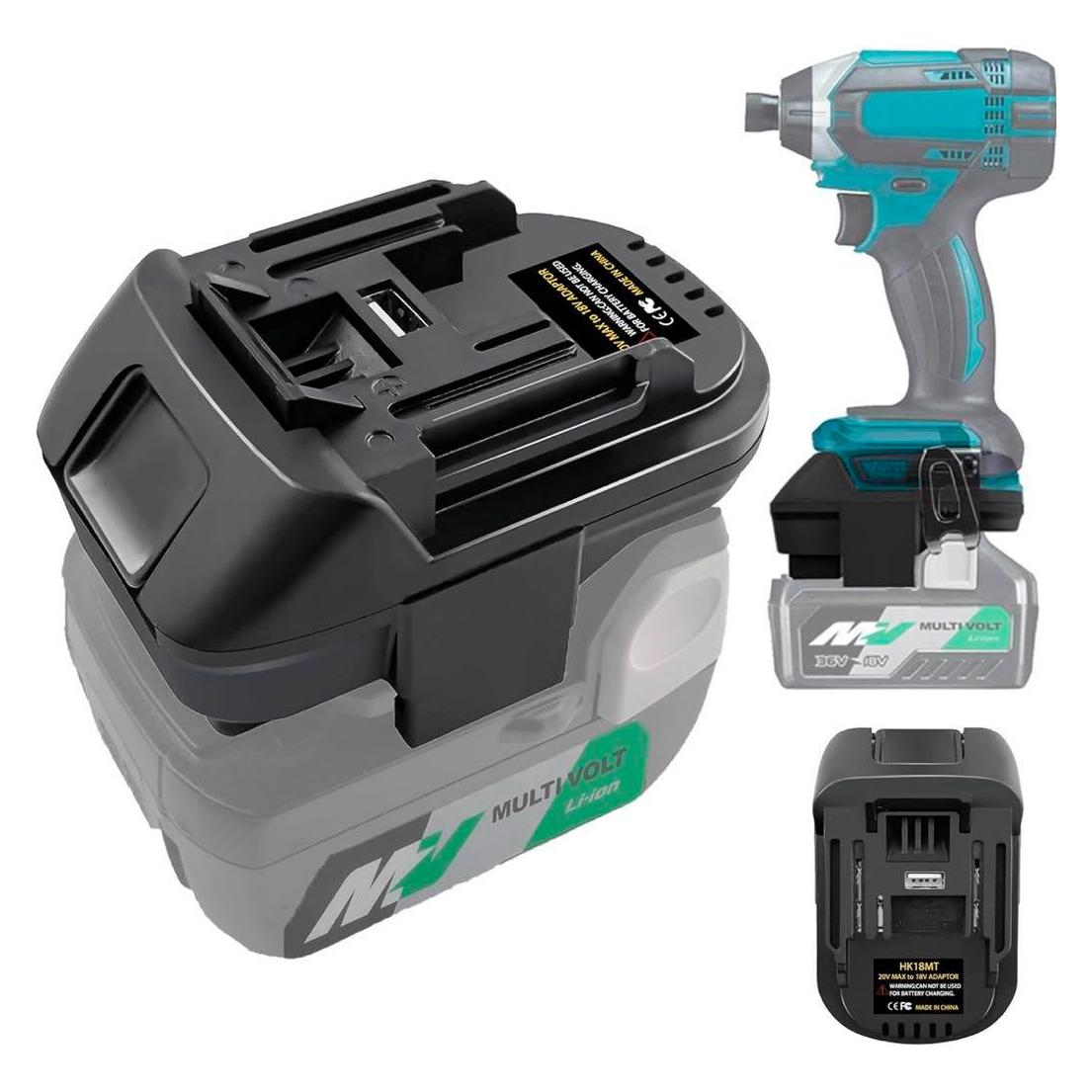LKD Akku-Adapter - Hitachi für Makita Elektrowerkzeuge (18 V) (69479318)