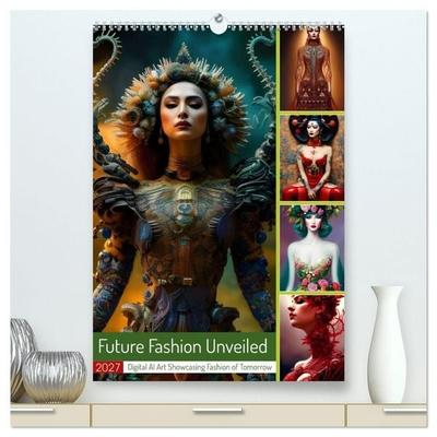Future Fashion Unveiled (High Quality Premium Wall Calendar 2027 DIN A2 portrait),CALVENDO 12 Month Wall Calendar
