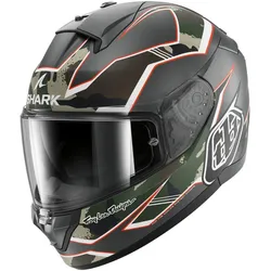Shark, Motorradhelm, RIDILL 2 MATRIX CAMO MATT anthrazit-grün-schoko XS (XS)
