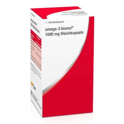 Omega-3 Biomo 1000 mg Weichkapseln 100 St