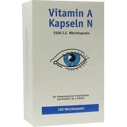 Vitamin A Kapseln 100 ST