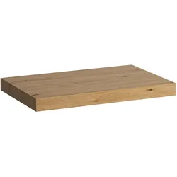 LAUFEN LANI Waschtischplatte, ohne Ausschnitt, 785x495x65mm, H4046501122671, Farbe: Wildeiche